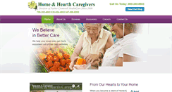 Desktop Screenshot of homeandhearthcare.com